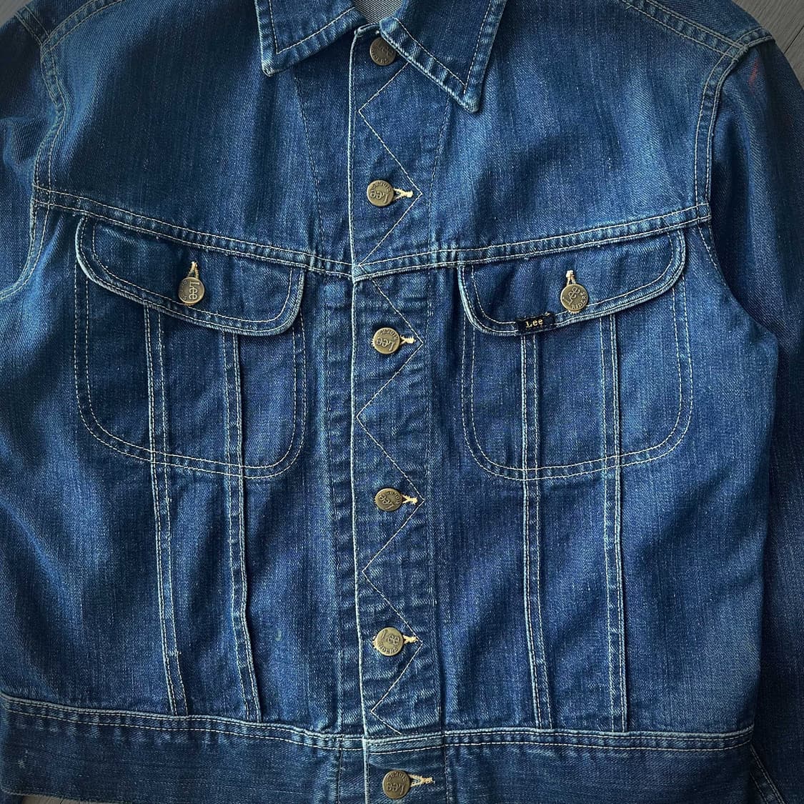 50s USA LEE 101-J Original Denim Jacket 상품이미지4