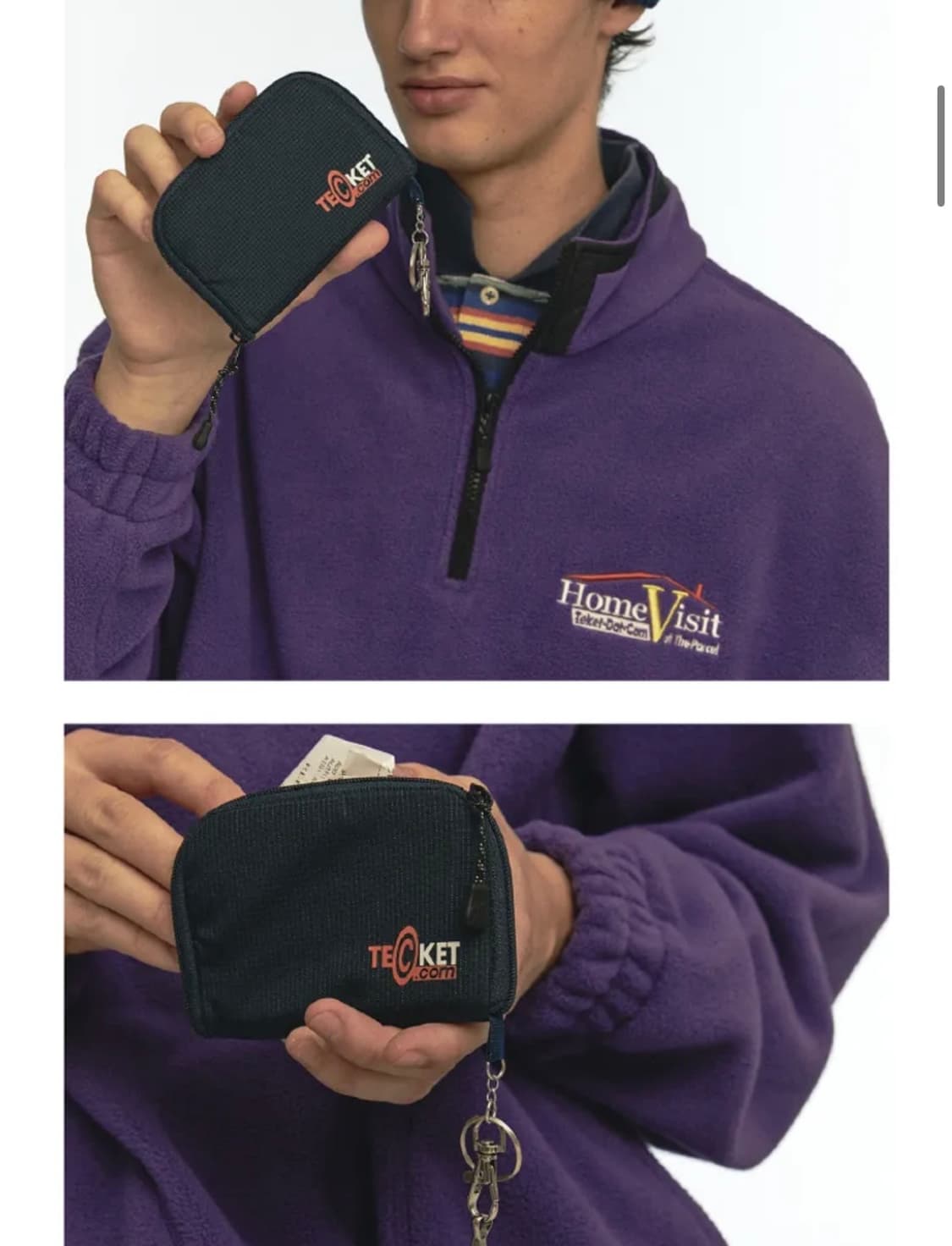 테켓 Cushion Wallet Navy 상품이미지1
