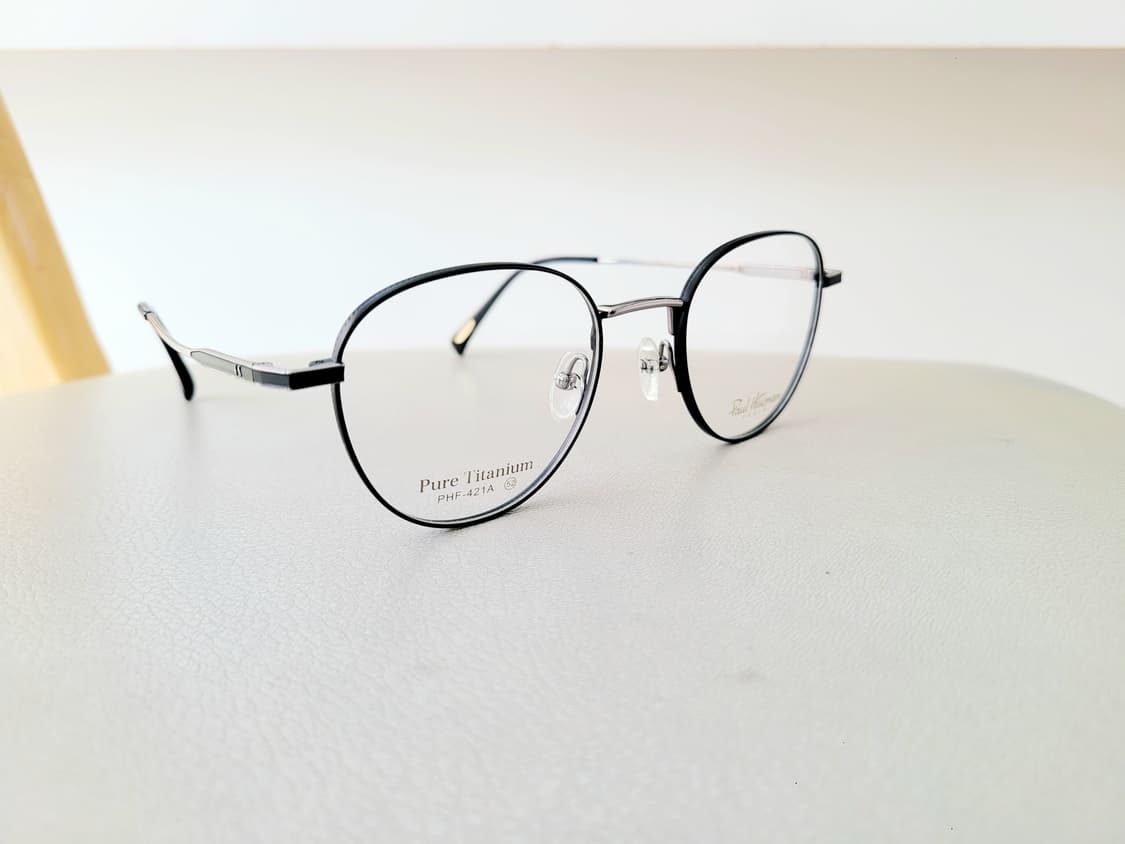 폴휴먼안경(PHF421A )  퓨어티탄 실버블랙 상품이미지4