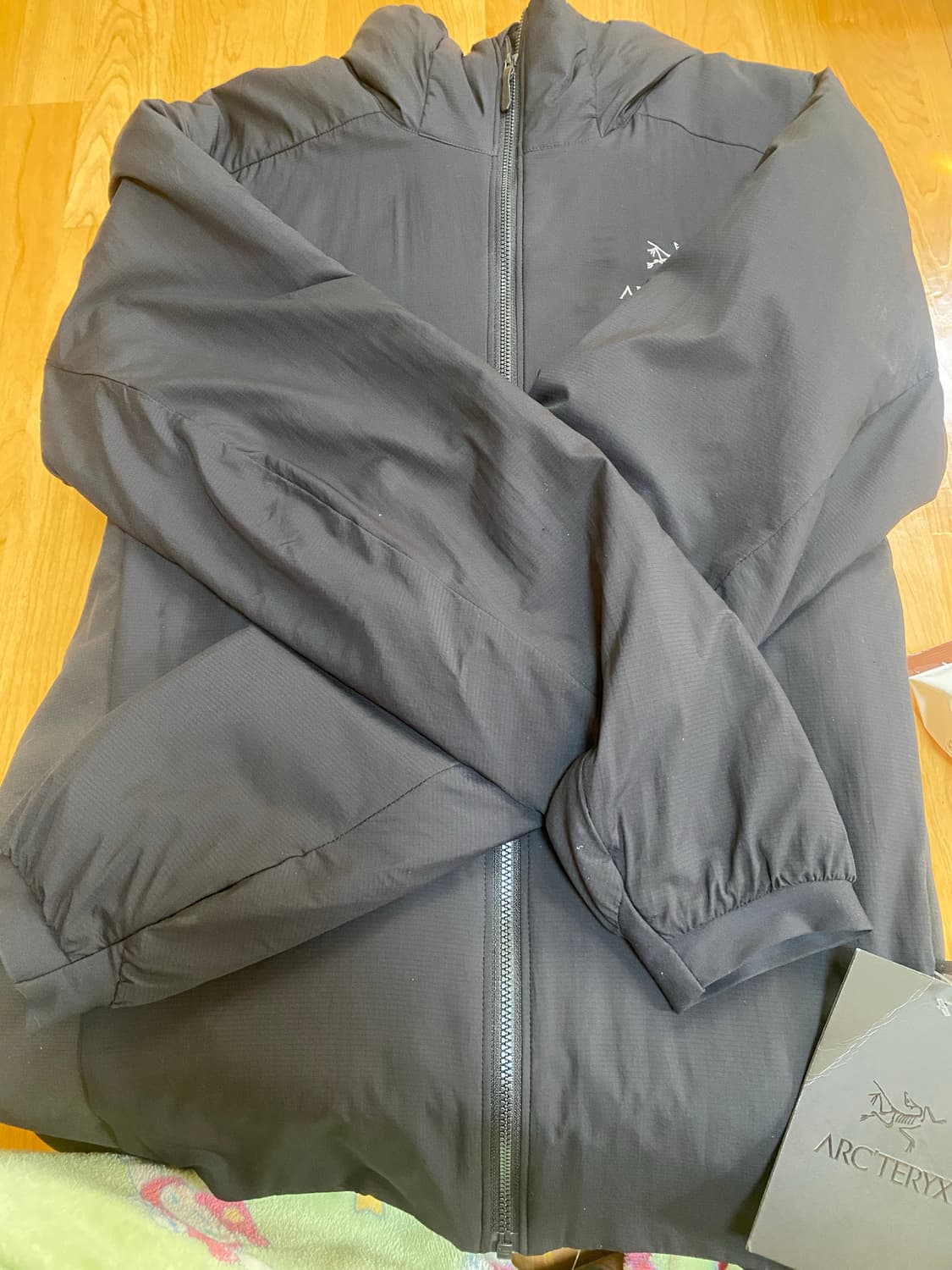 아크테릭스 아톰후디 블랙M새상품 상품이미지6