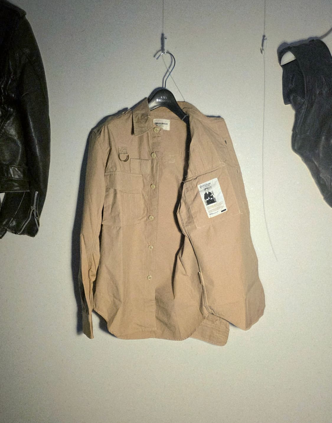 Markaware military beige shirt 상품이미지4