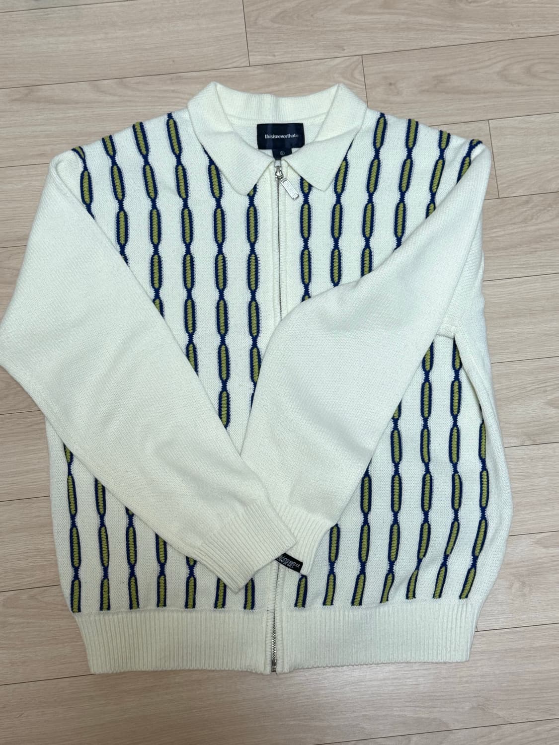 디스이즈네버댓 체인 폴로 집업 상품이미지2