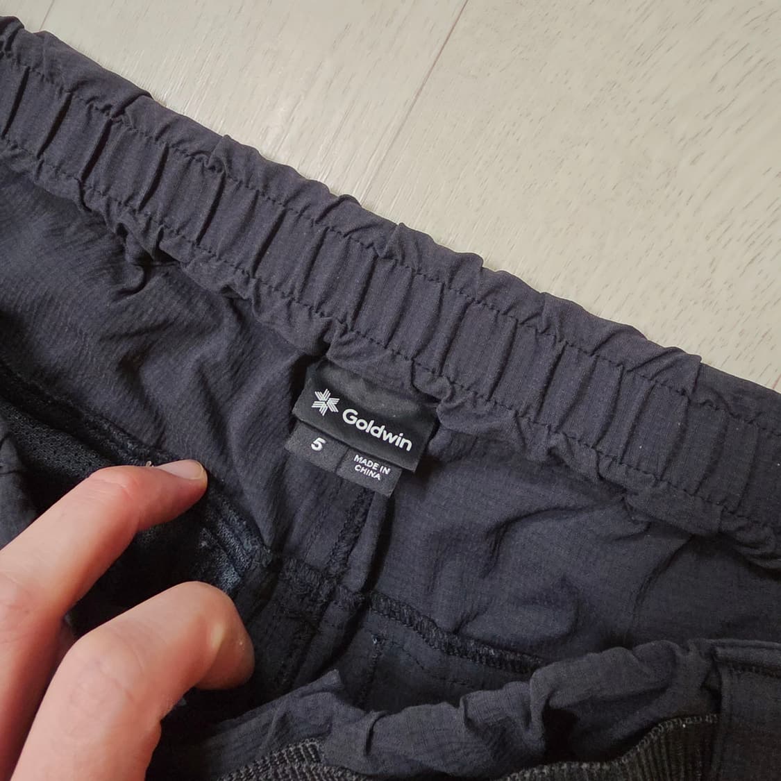 [5] 골드윈 재팬 코듀라 스트레치 카고 팬츠 블랙 상품이미지8