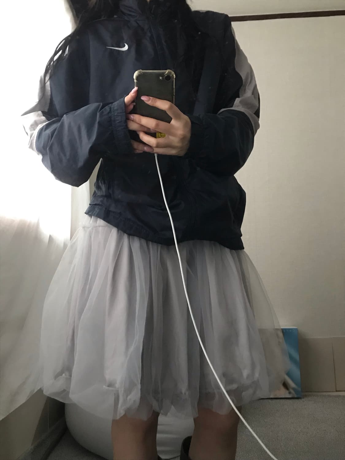 나이키 네이비 바람막이 상품이미지3