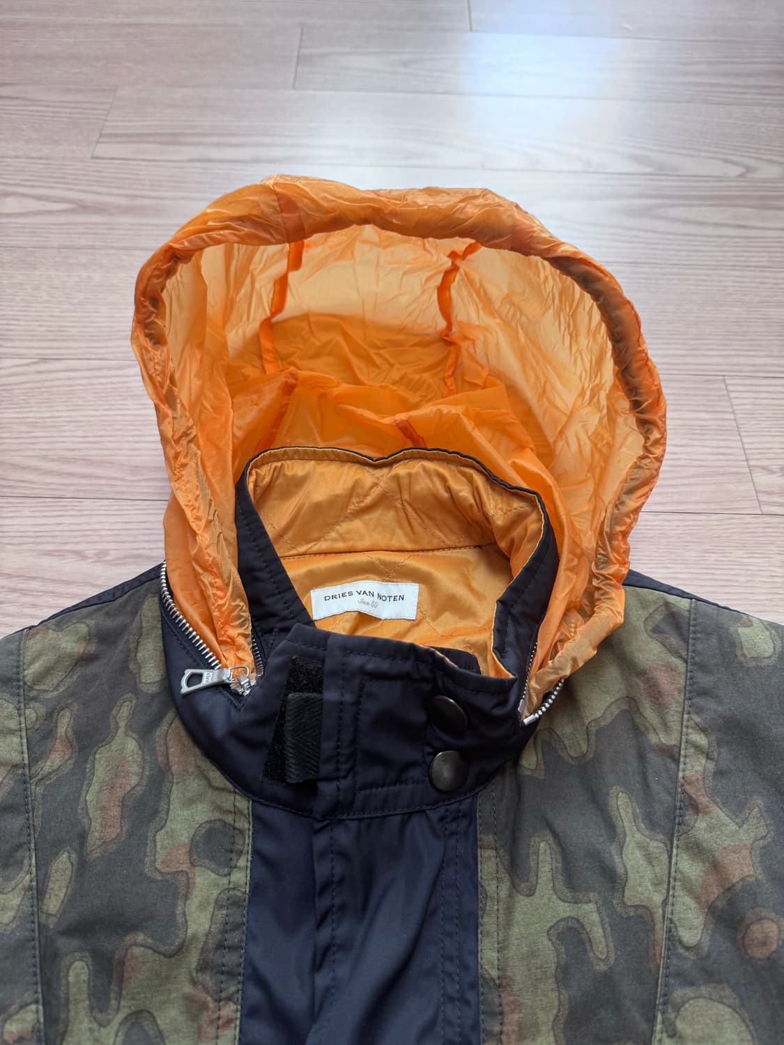 [L]드리스반노튼 카모 야상 자켓 상품이미지4