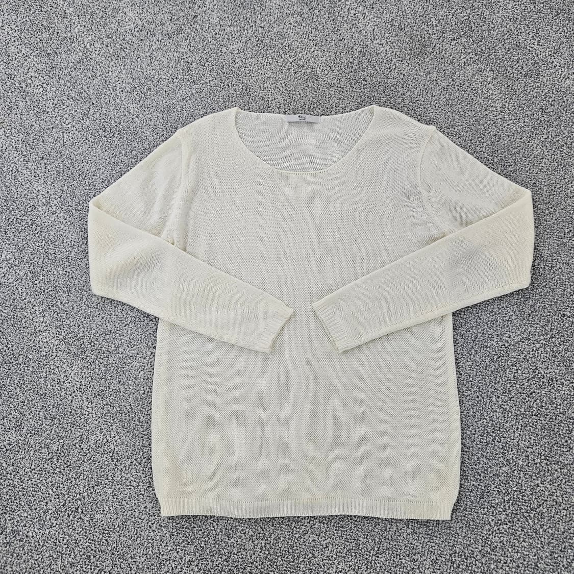 [실측확인] 예one 라운드넥 니트 1104JM2 상품이미지1