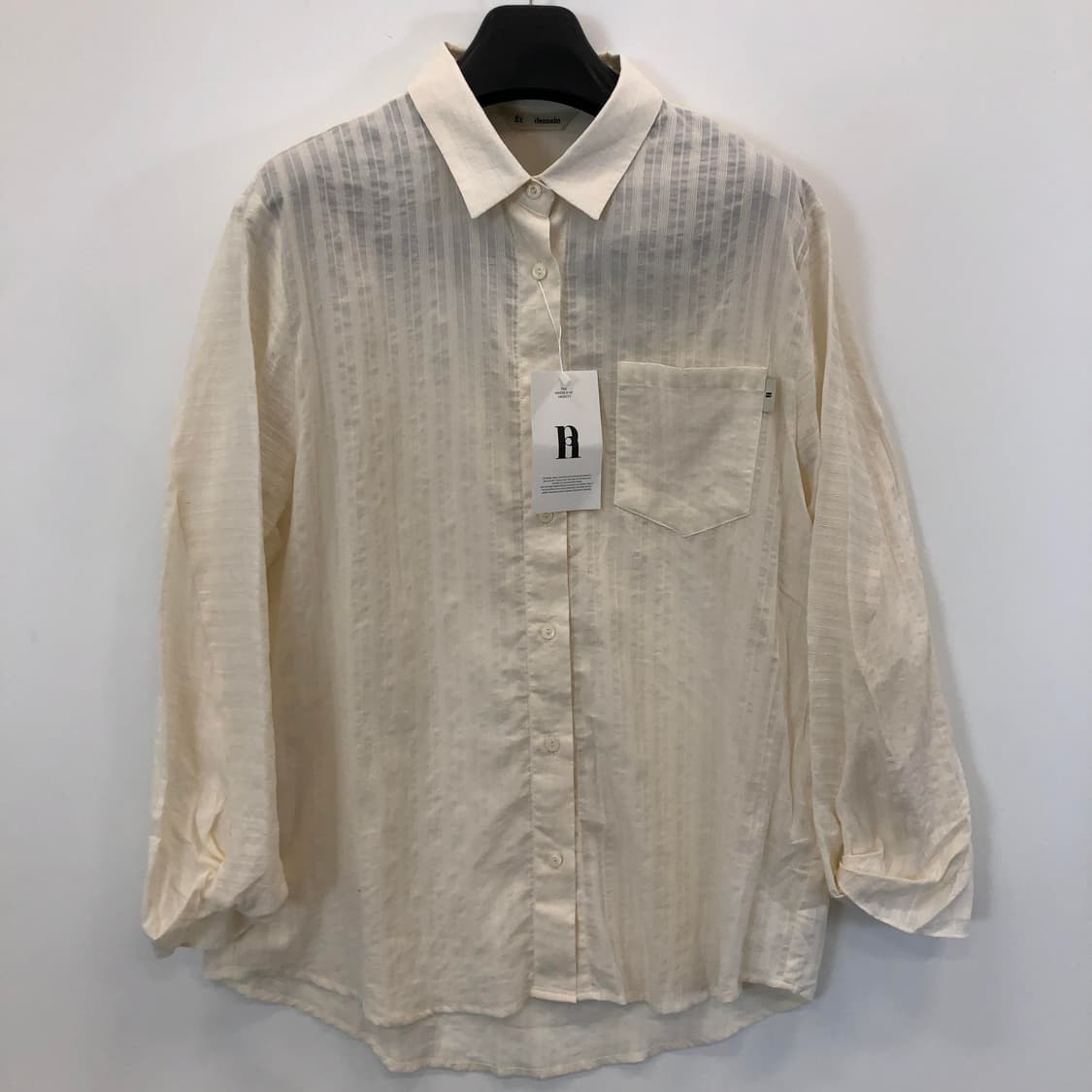 Et demain 엣드맹(새상품) 슬리브코튼 오버셔츠 FREE 상품이미지1