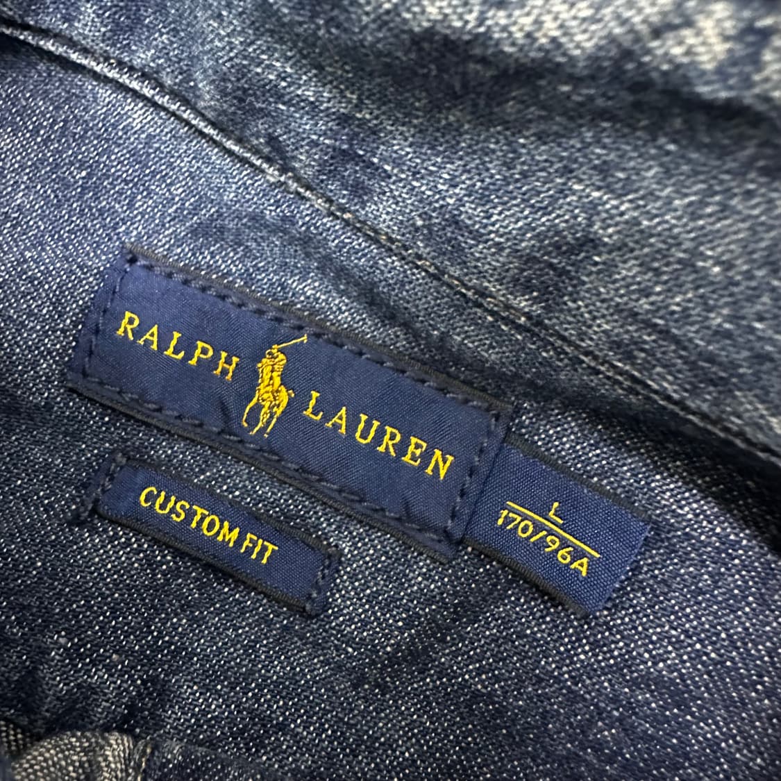 POLO 폴로 랄프로렌 여성 데님 청셔츠 L 상품이미지4