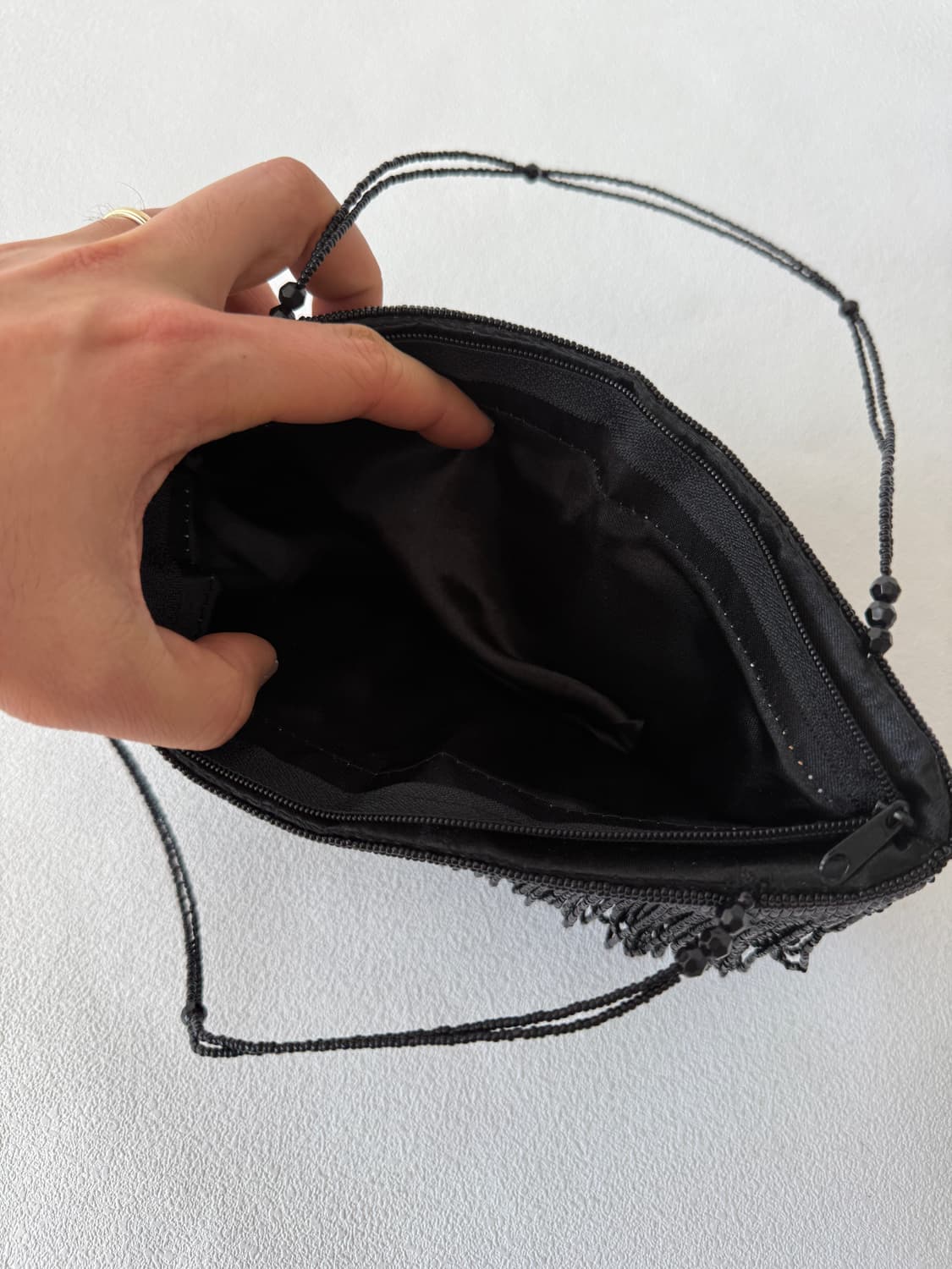 Pre owned 비즈 토트백 상품이미지6