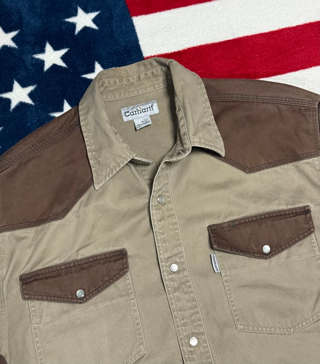 칼하트웨스턴셔츠 워크웨어 carharrt westenshirt 워크셔츠 상품이미지7