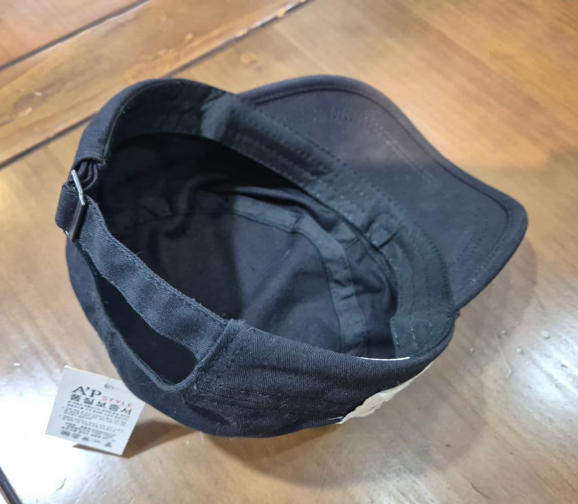 블랙 밀리터리 캡 상품이미지6