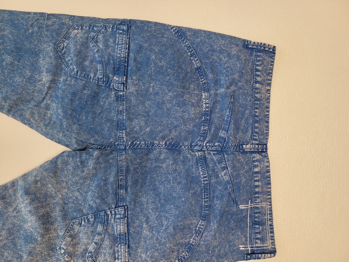 코데즈컴바인 남자 7부 워싱 청바지 34 블루 상품이미지10