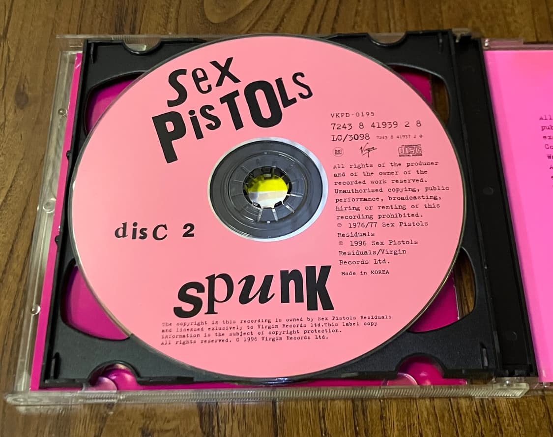 섹스피스톨즈 라이센스 2CD 디럭스에디션 영국 펑크 록 밴드 CD 시디 상품이미지5