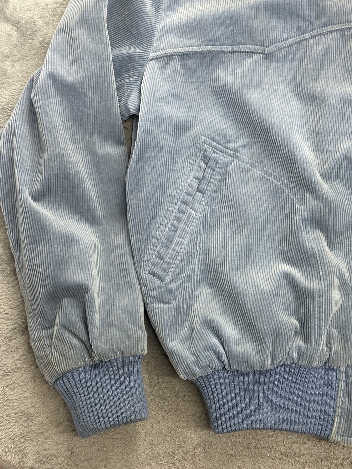 80s Sears 코듀로이 봄버 자켓 2XL 상품이미지5