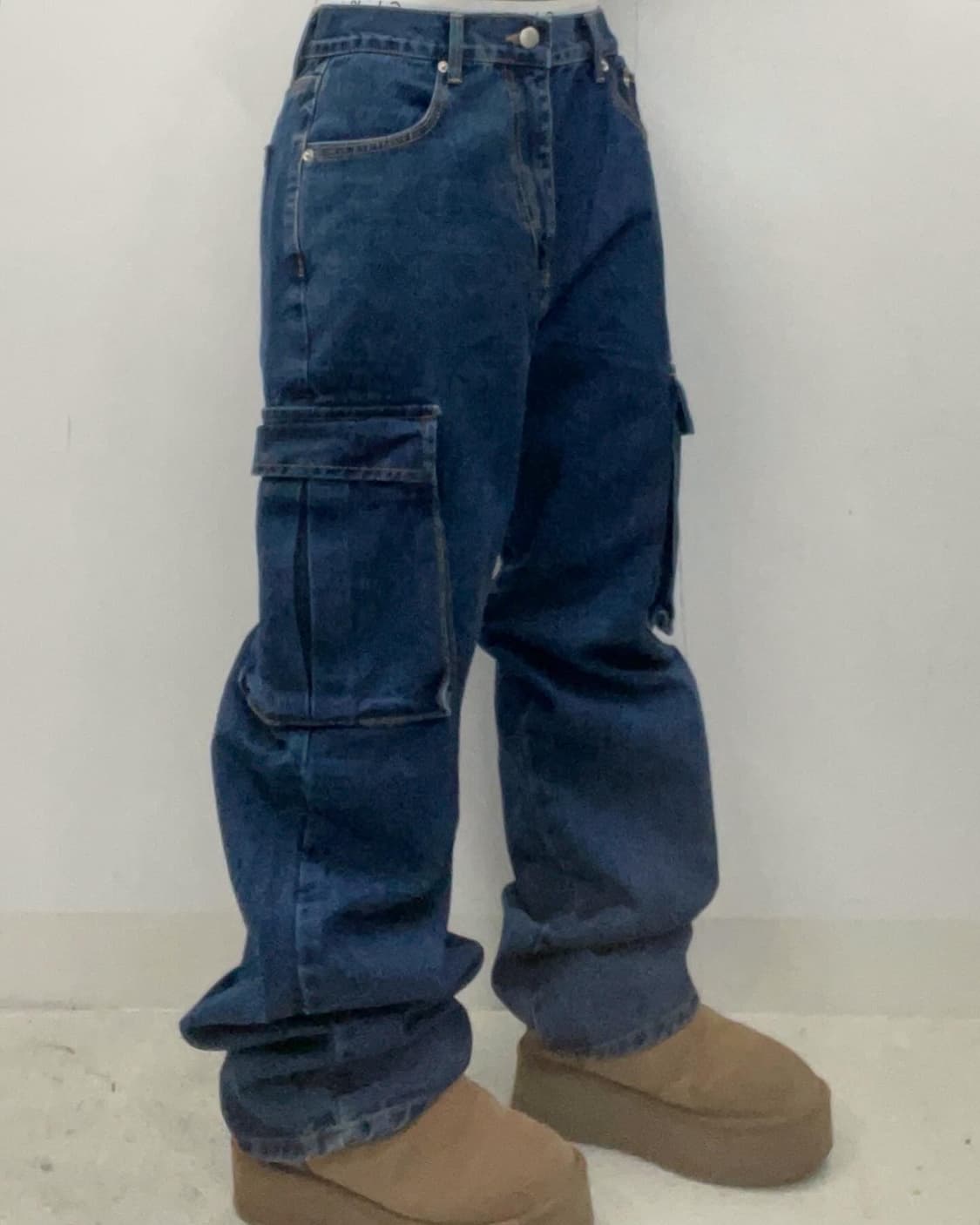 denim wide pocket pants 상품이미지2