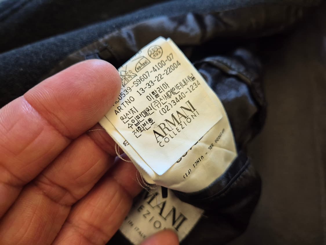 ARMANI COLLEZIONI 하프 코트 상품이미지8