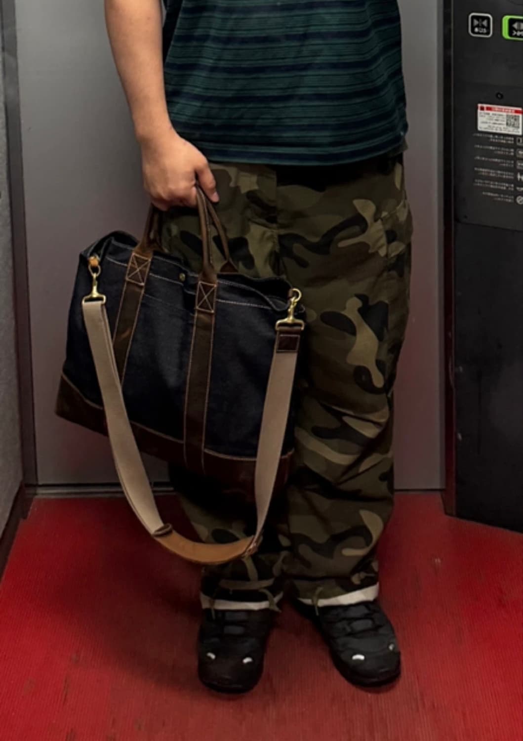 헤비츠 YAWL 와일드 데님 토트백 상품이미지3