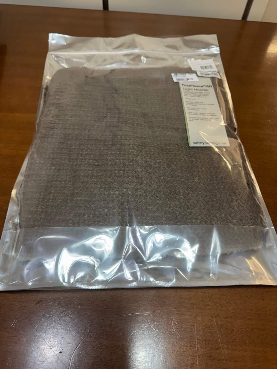 새티스파이 퍼즈플리스 AD 라이트 후디 L 새상품 상품이미지9