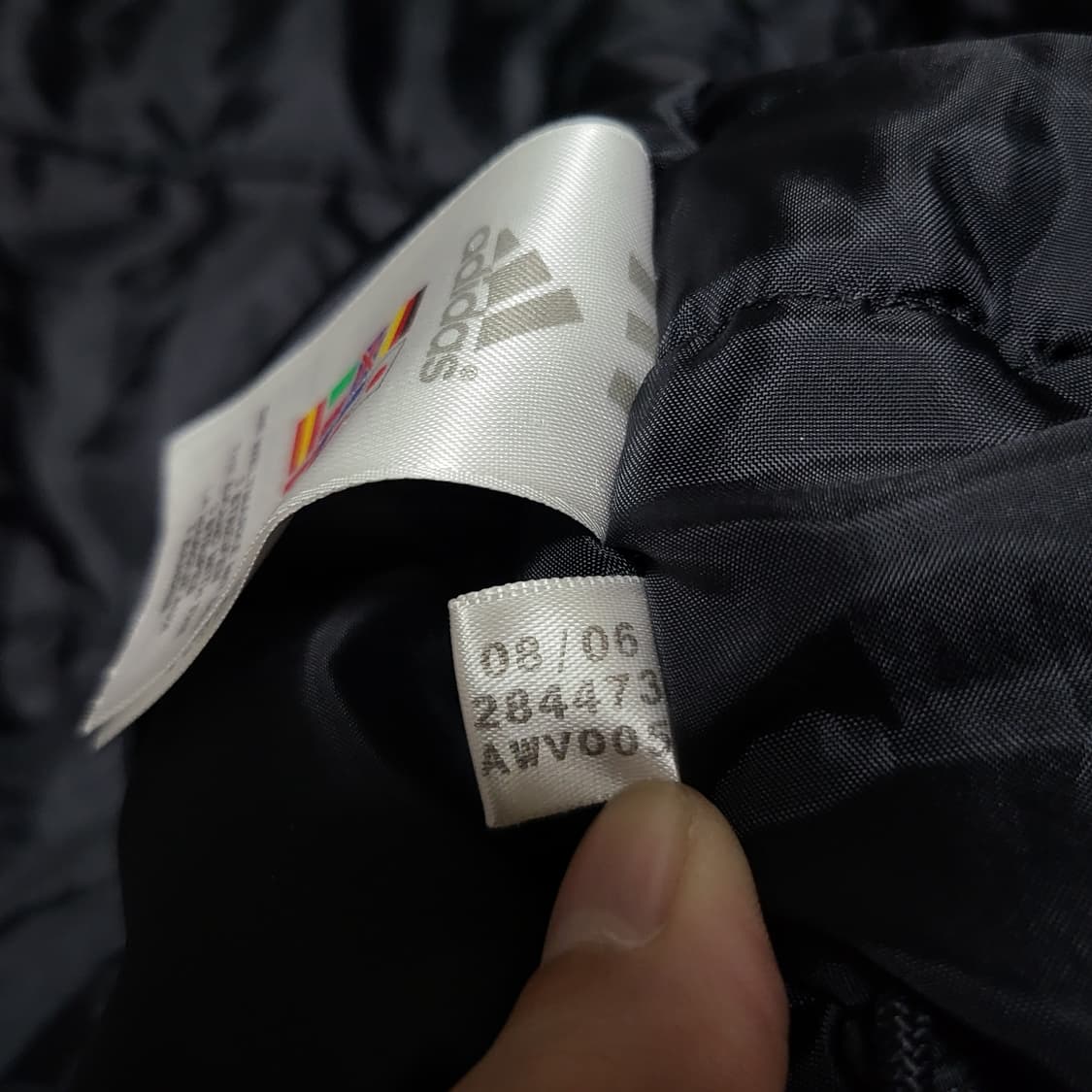 아디다스 올드스쿨 누빔 바람막이 자켓 (100) 상품이미지7