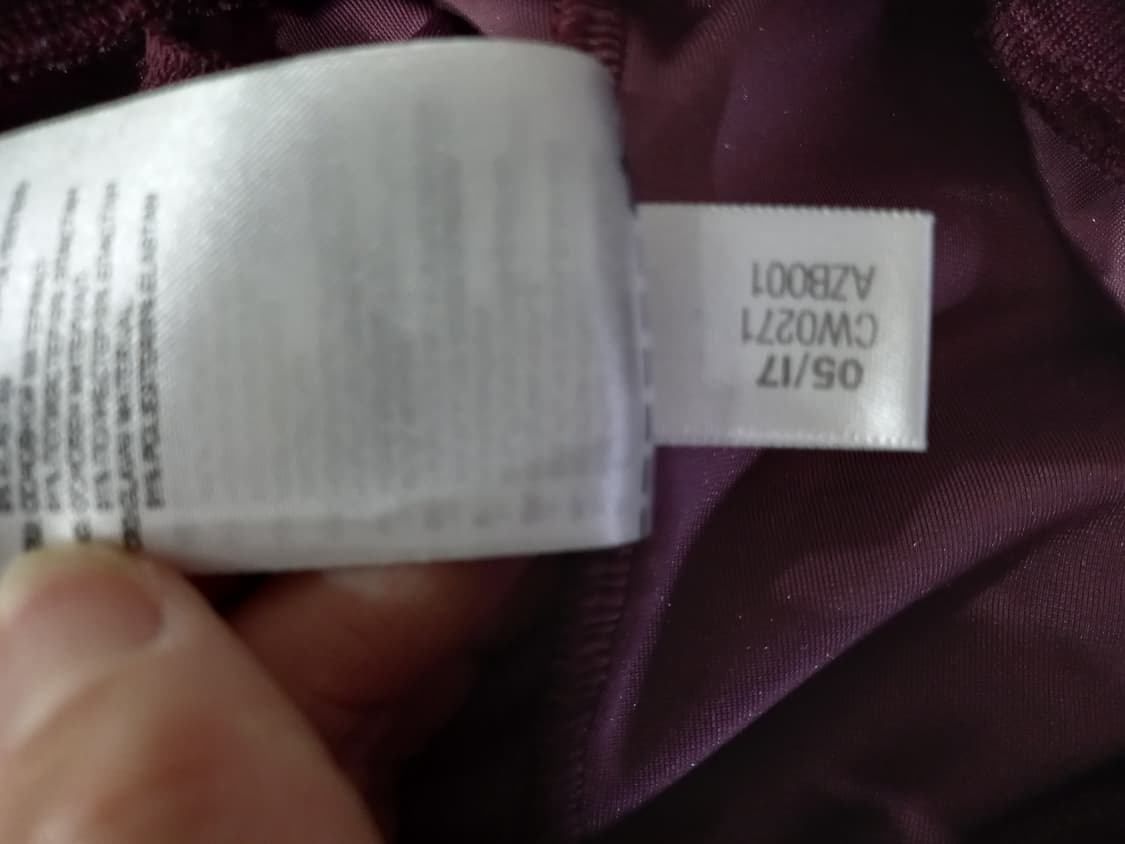 아디다스 희귀 벨벳 마룬 여자 트랙탑 저지 져지집업 90/S 상품이미지6