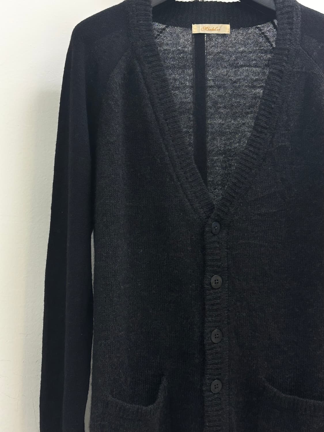 빈티지 블랙 가디건 상품이미지6