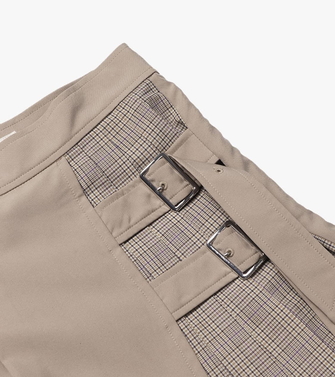 RAY BEAMS - CHECK SWITCHING SKIRT 상품이미지4