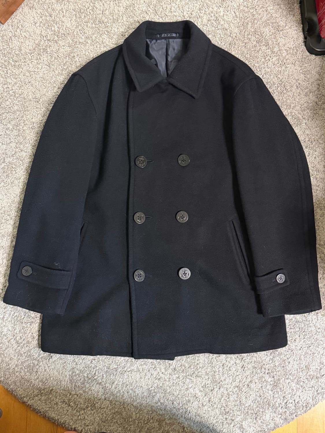 00s 유니클로 울 피코트 상품이미지5