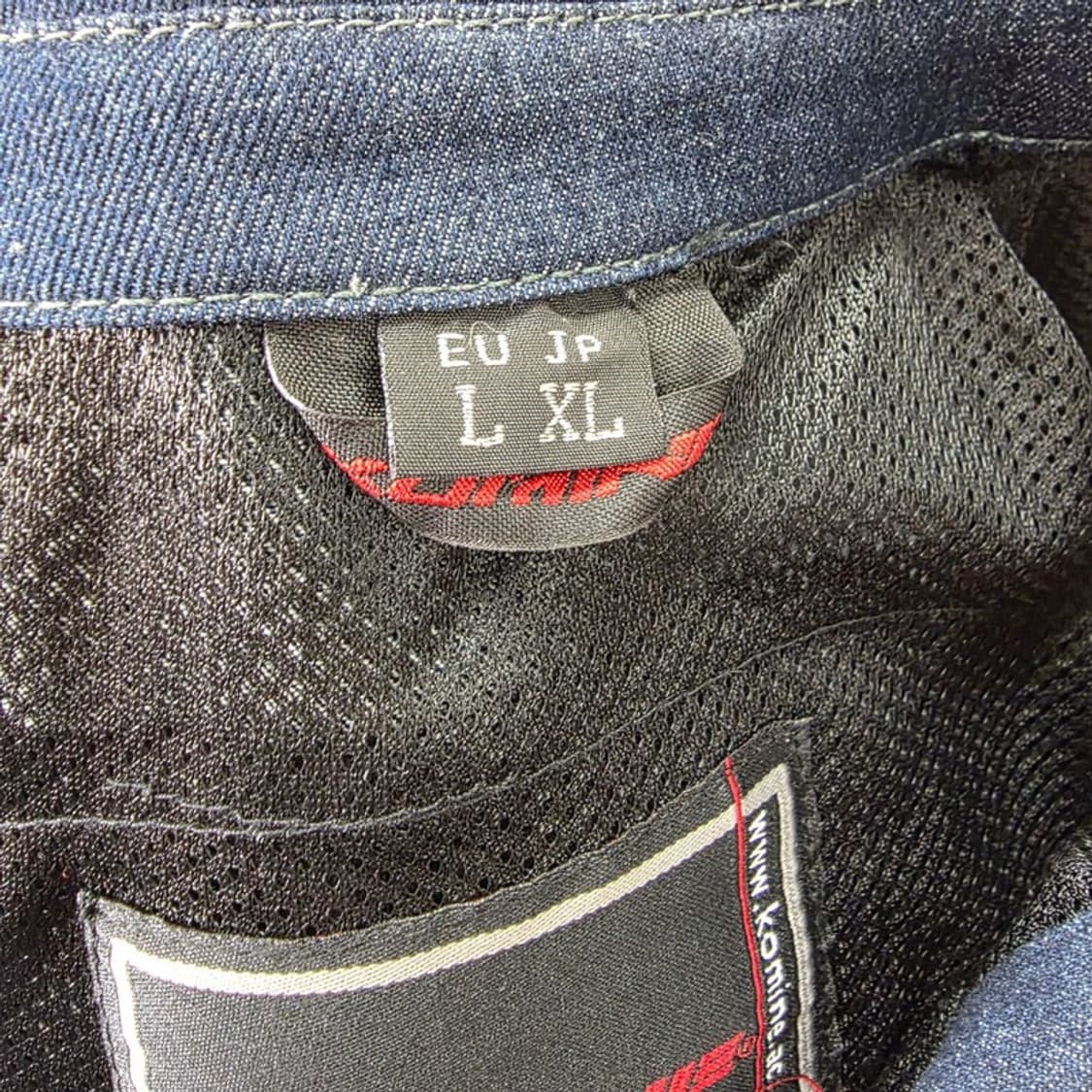 KOMINE 코미네 데님 메쉬 라이딩 자켓 L 상품이미지5