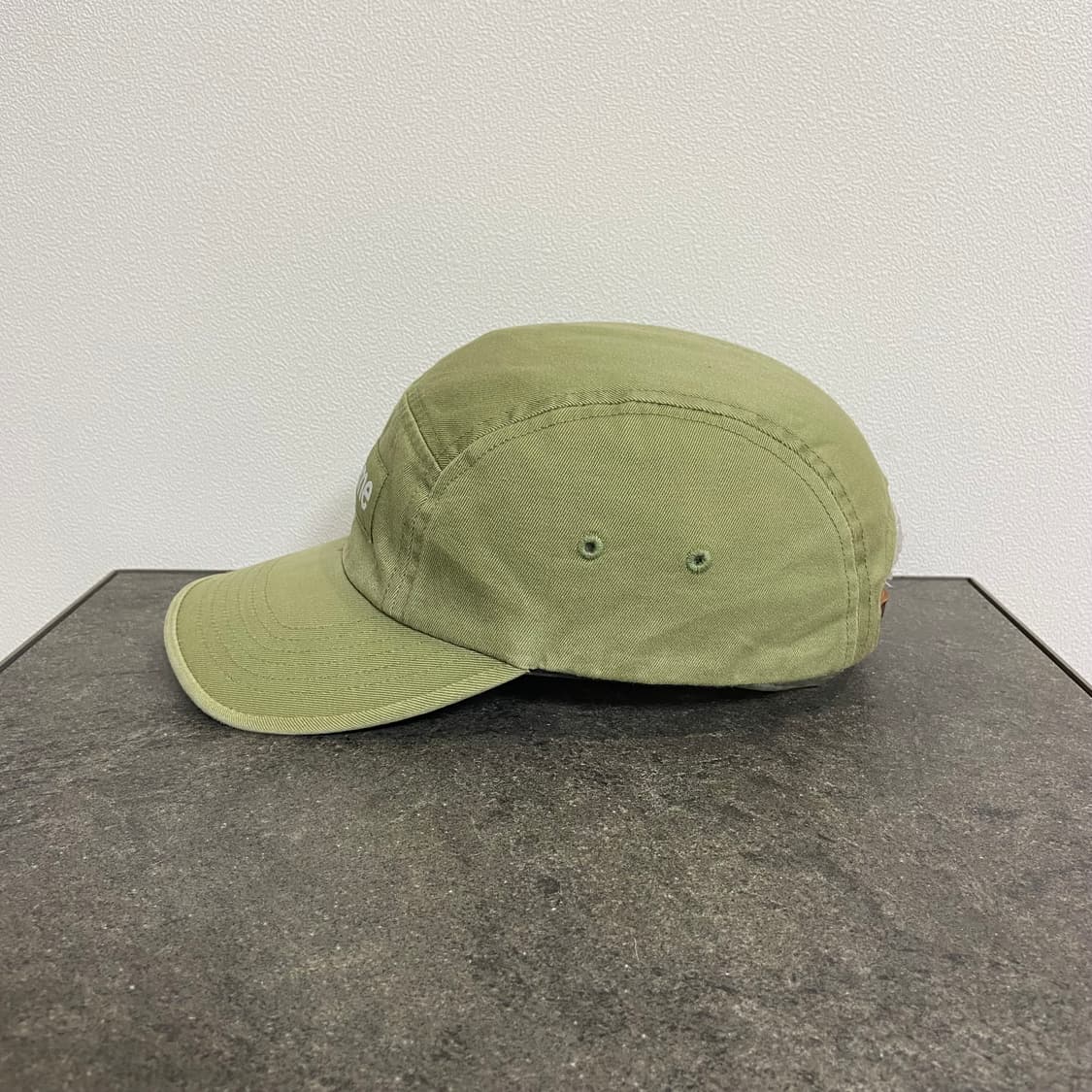 (OS) 슈프림 박스로고 캠프캡 모자 워시드 올리브 카키 상품이미지3
