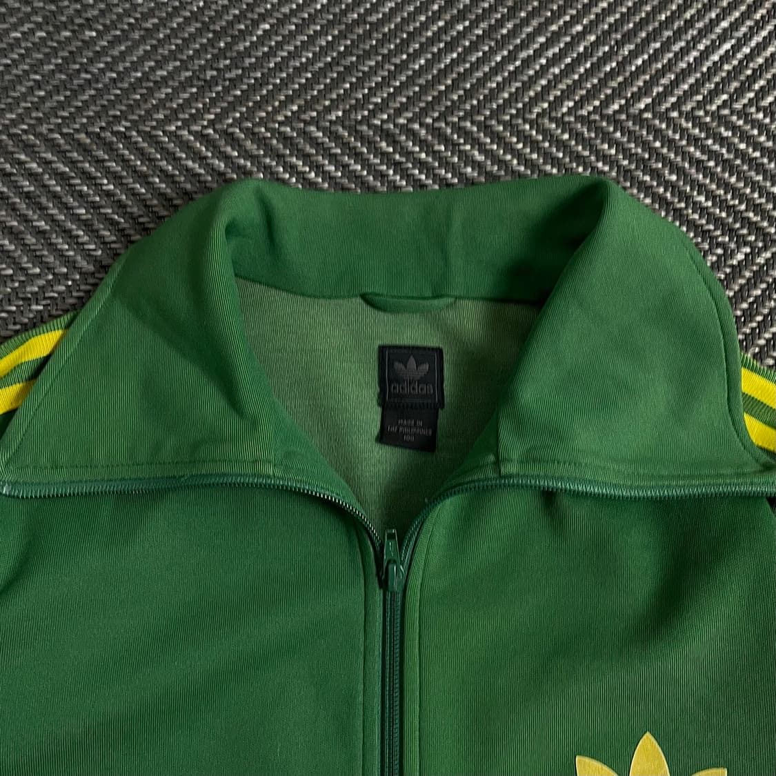 아디다스 og 트레포일 트랙탑 져지 그린y 3070 상품이미지4