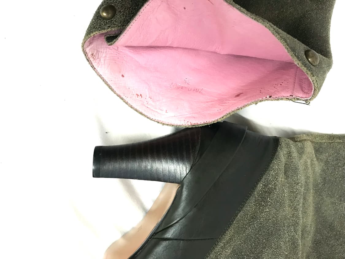 Khaki stud 2way western boots 상품이미지4