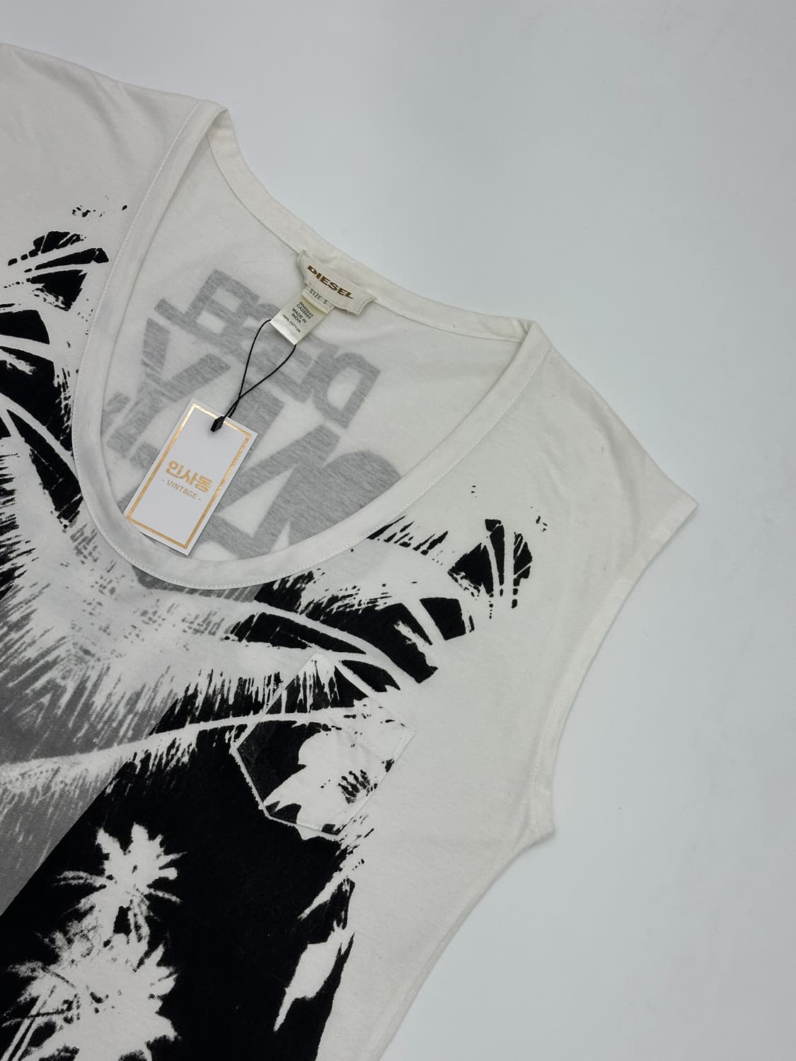 디젤 only the brave 슬리브리스 나시 상품이미지2