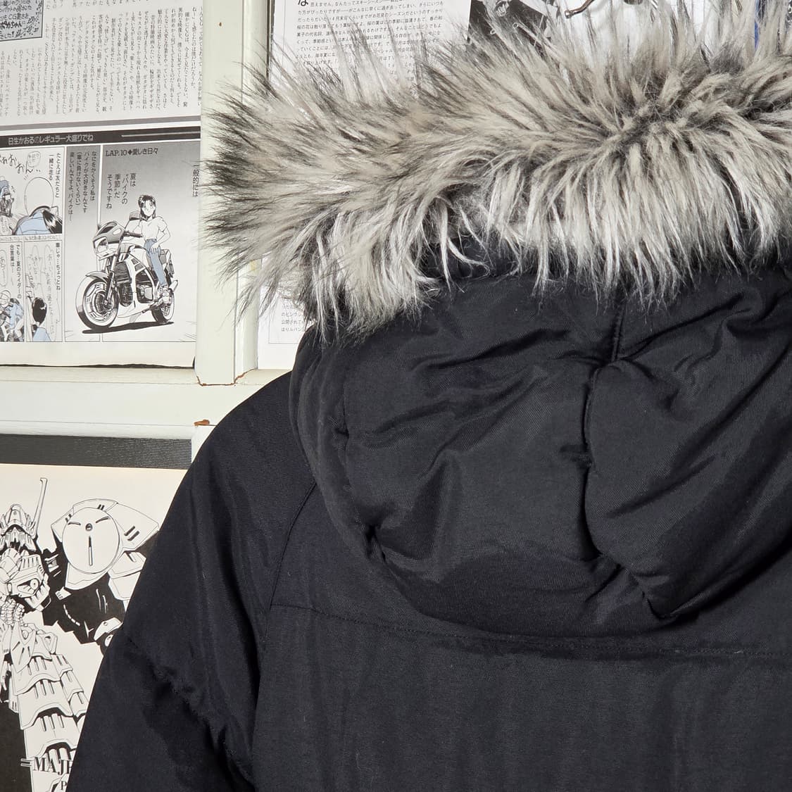 아디다스 샤기퍼 야상 투웨이 덕다운 패딩 상품이미지7