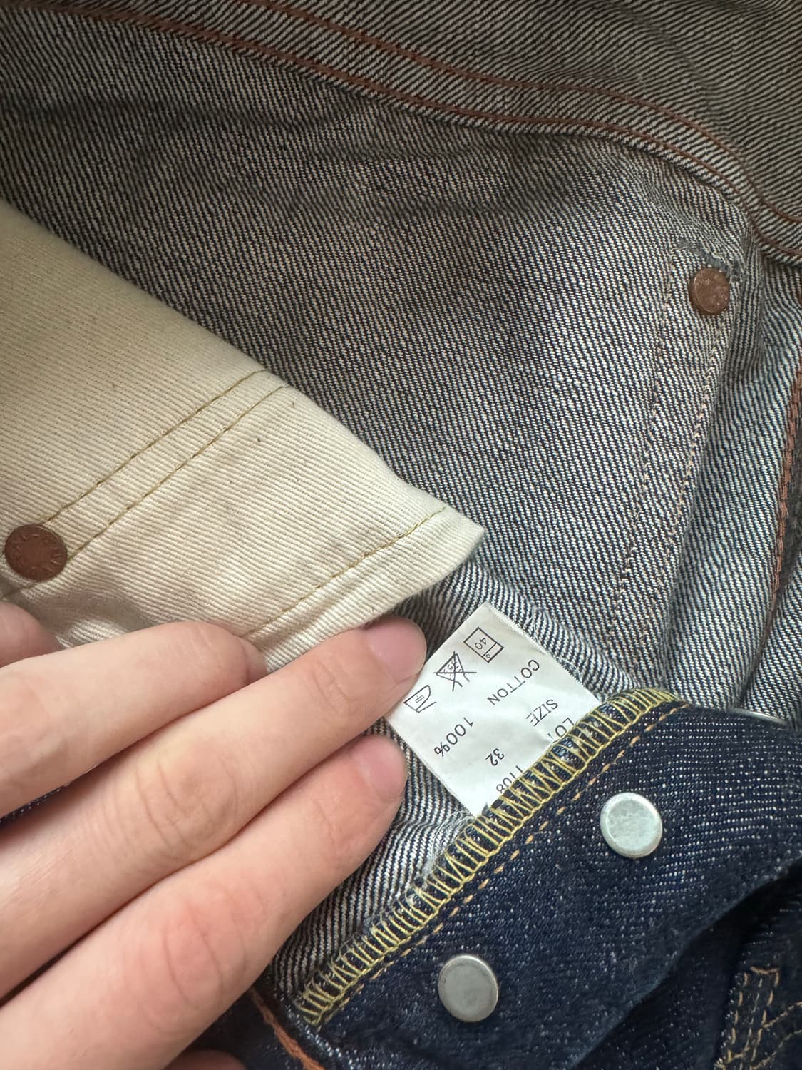 풀 카운트 1108 셀비지 32(기장수선 104cm) 상품이미지4