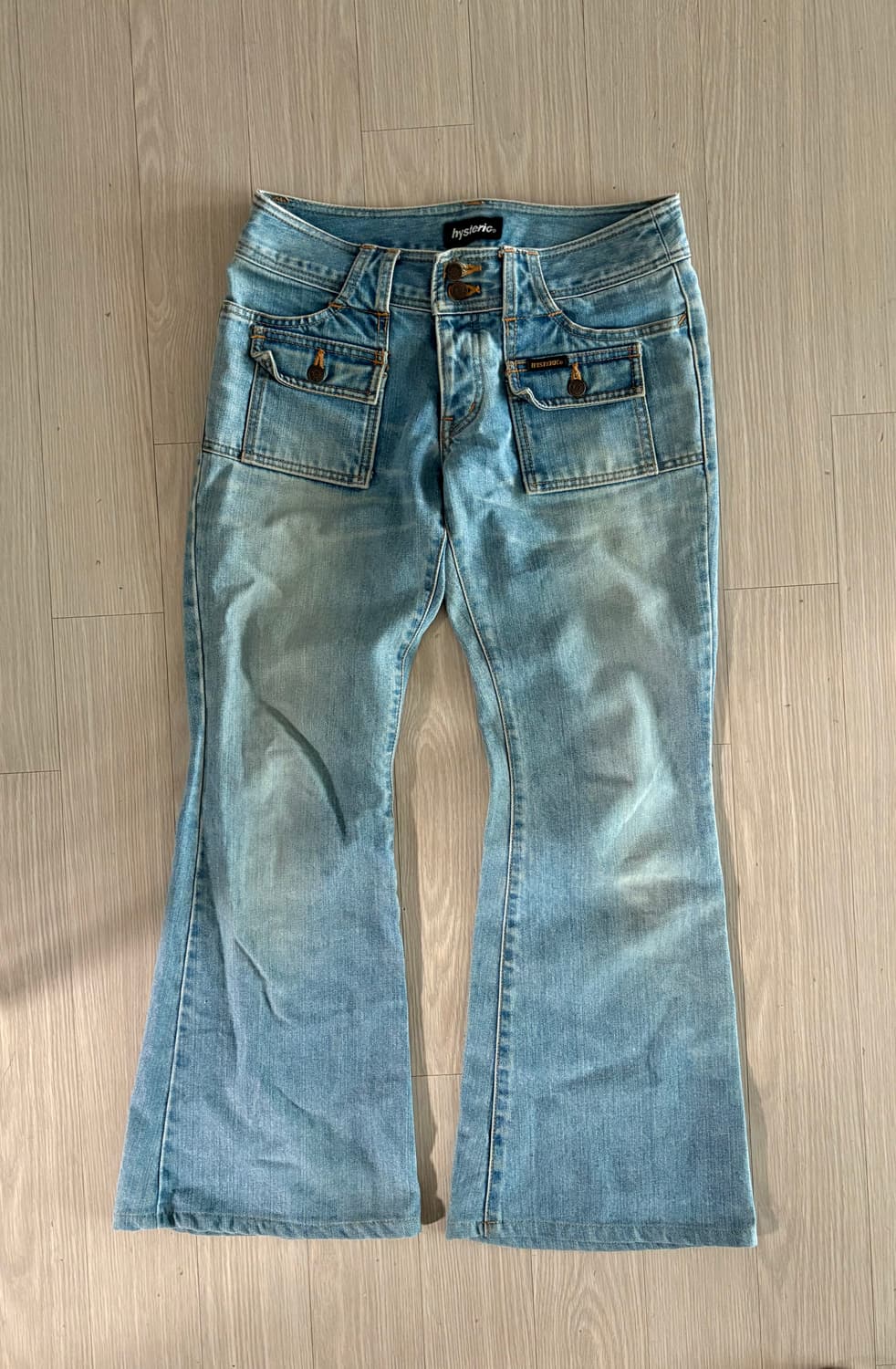 히스테릭글래머 부츠컷 빈티지 팬츠 상품이미지1