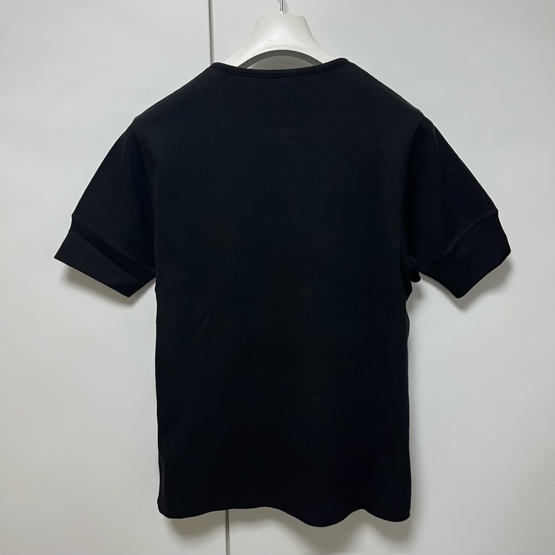 [M]르메르 26ss RIB HENLEY 헨리 탑/블랙 상품이미지3