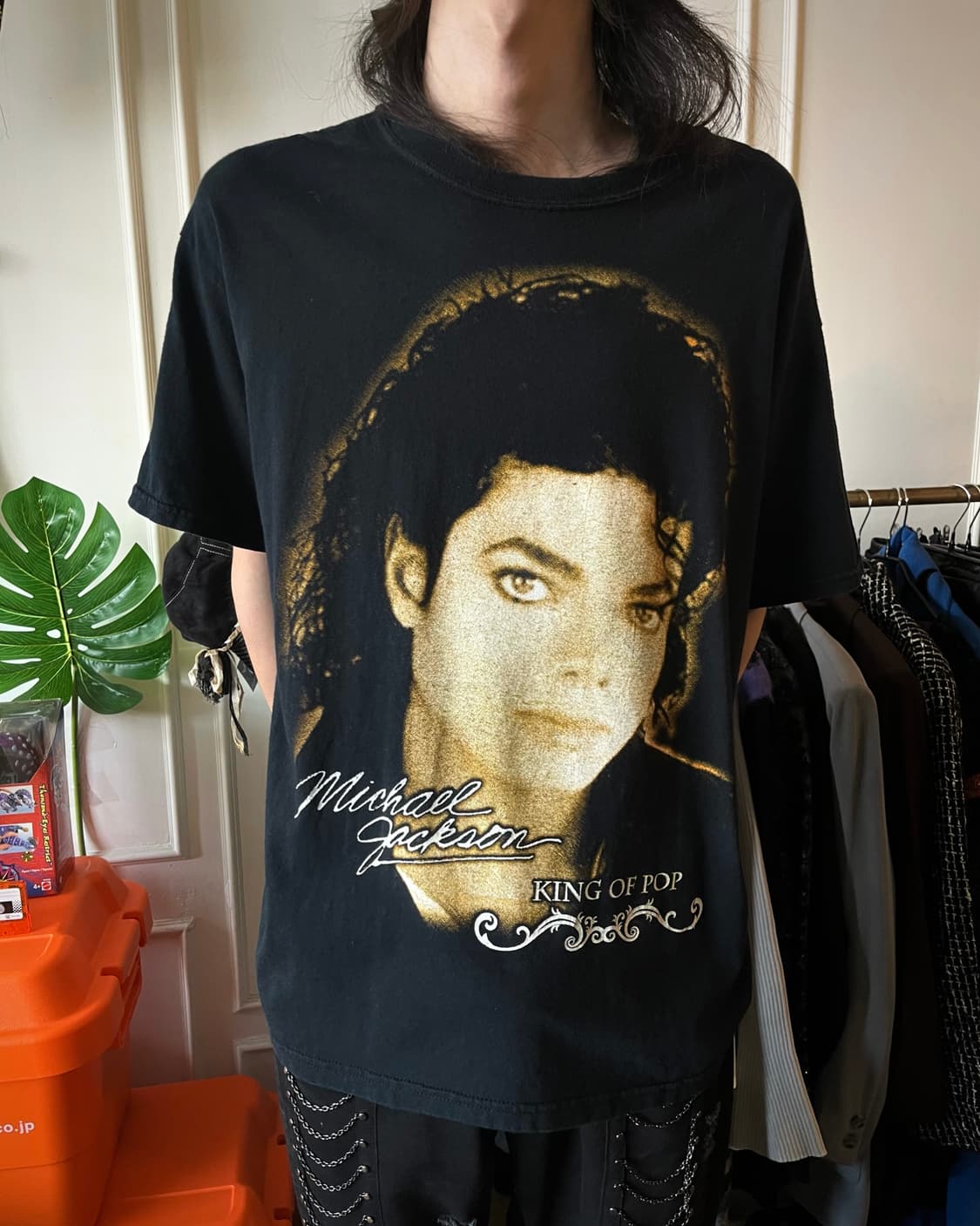 2000s Michael Jackson Print 1/2 T-Shirt 상품이미지2