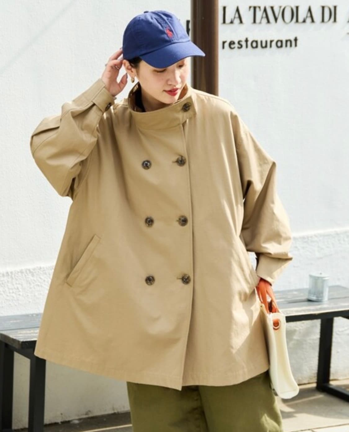 프릭스스토어 스탠카라 숏코트 (블랙 F) 상품이미지8