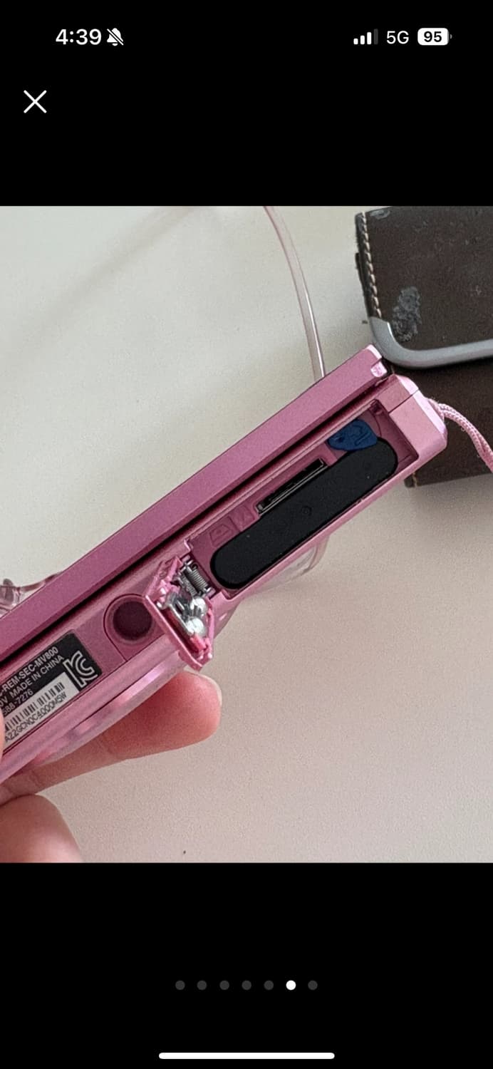 삼성 미러팝 MV800 핑크 디카 - 한효주디카 상품이미지6