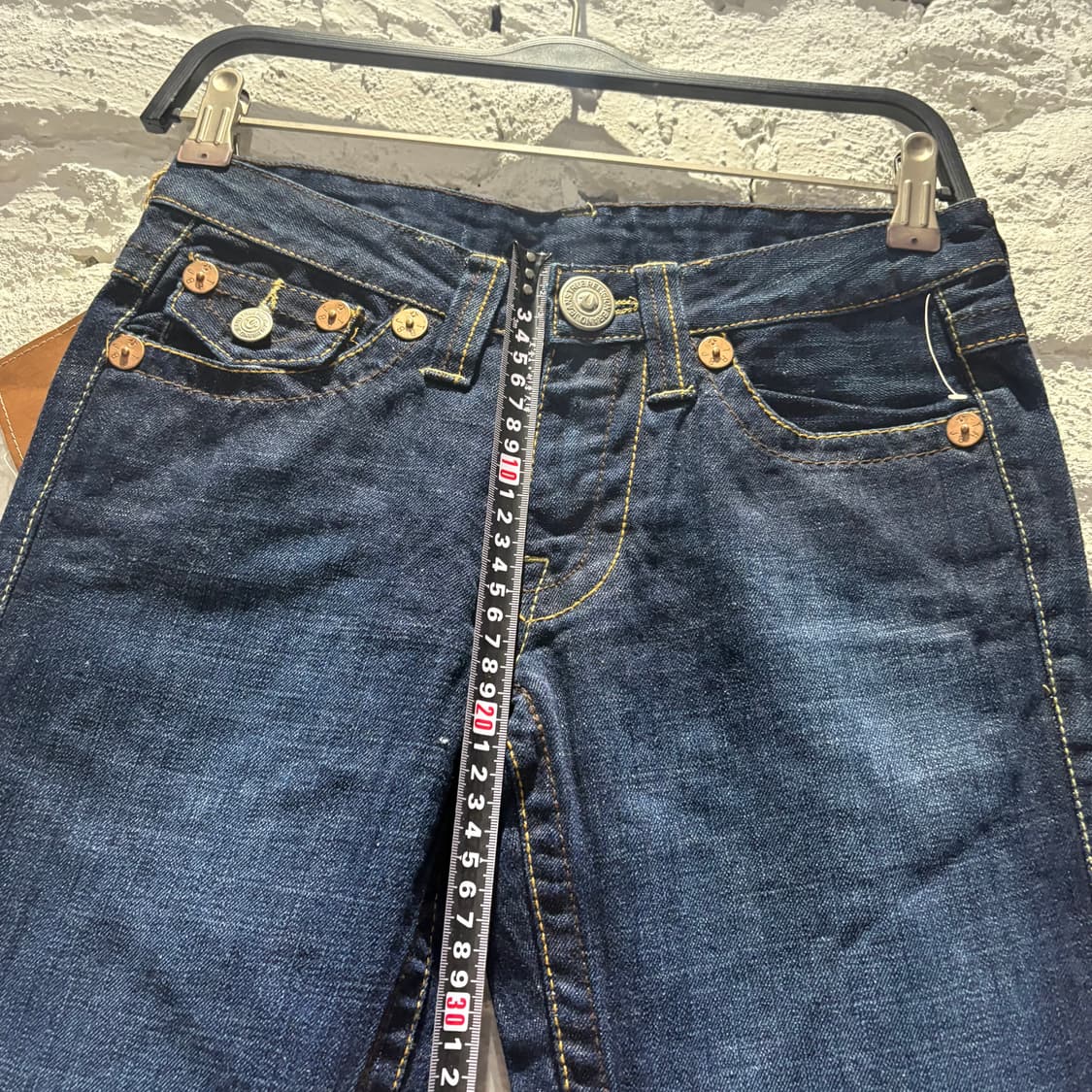 새상품)트루릴리젼 USA 부츠컷 데님팬츠 데드스탁 상품이미지7