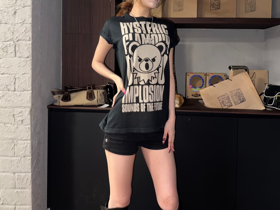 히스테릭 글래머 퍽베어 반팔  상품이미지4