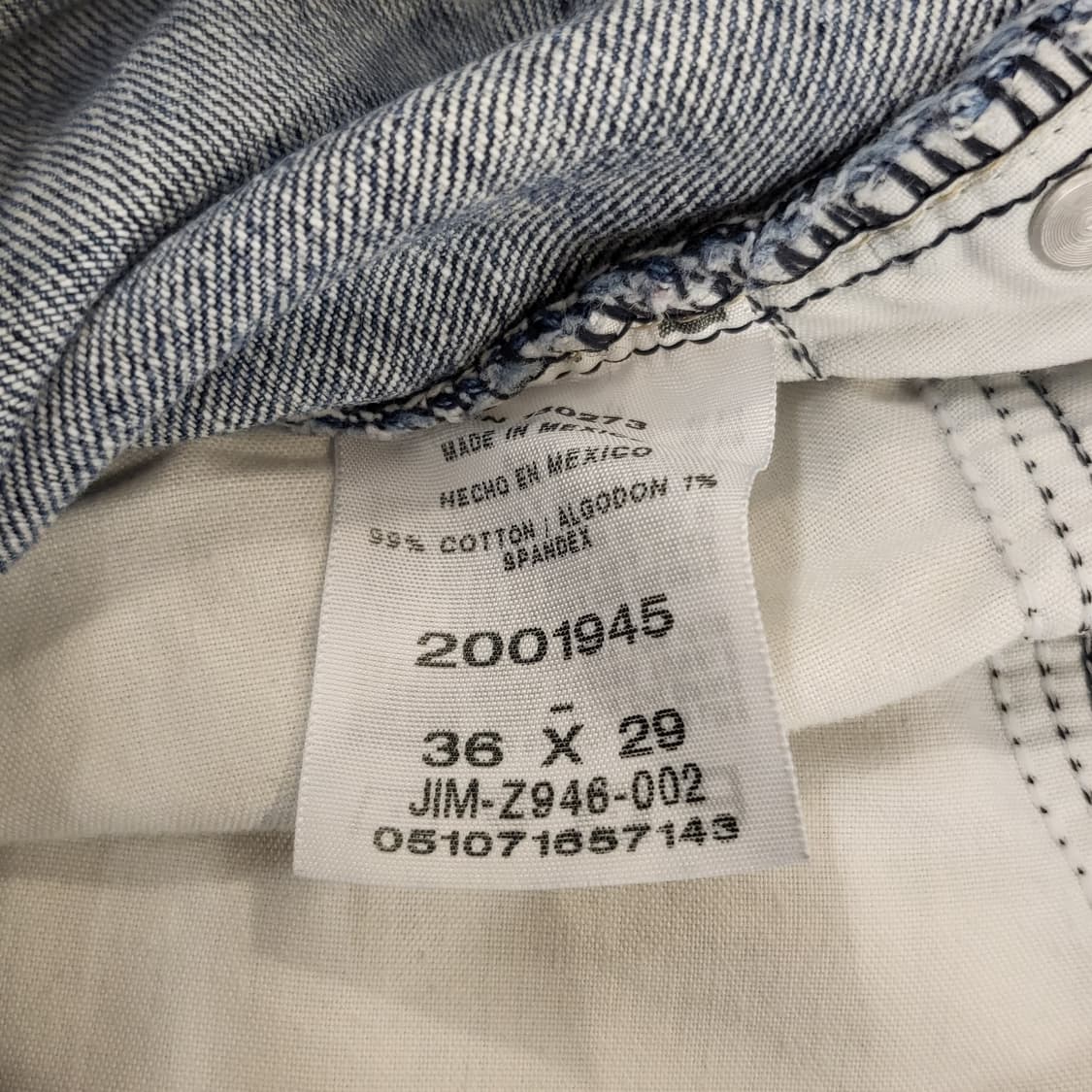 리 레귤러핏 데님 팬츠 상품이미지4