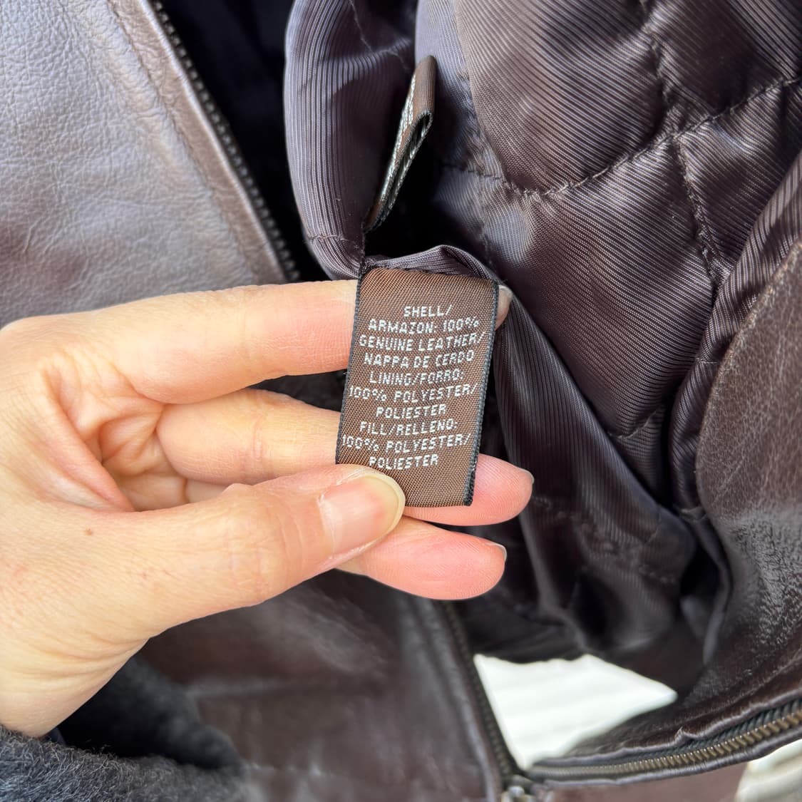 Vintage 빈티지 레더 가죽 자켓 (새상품) 상품이미지10