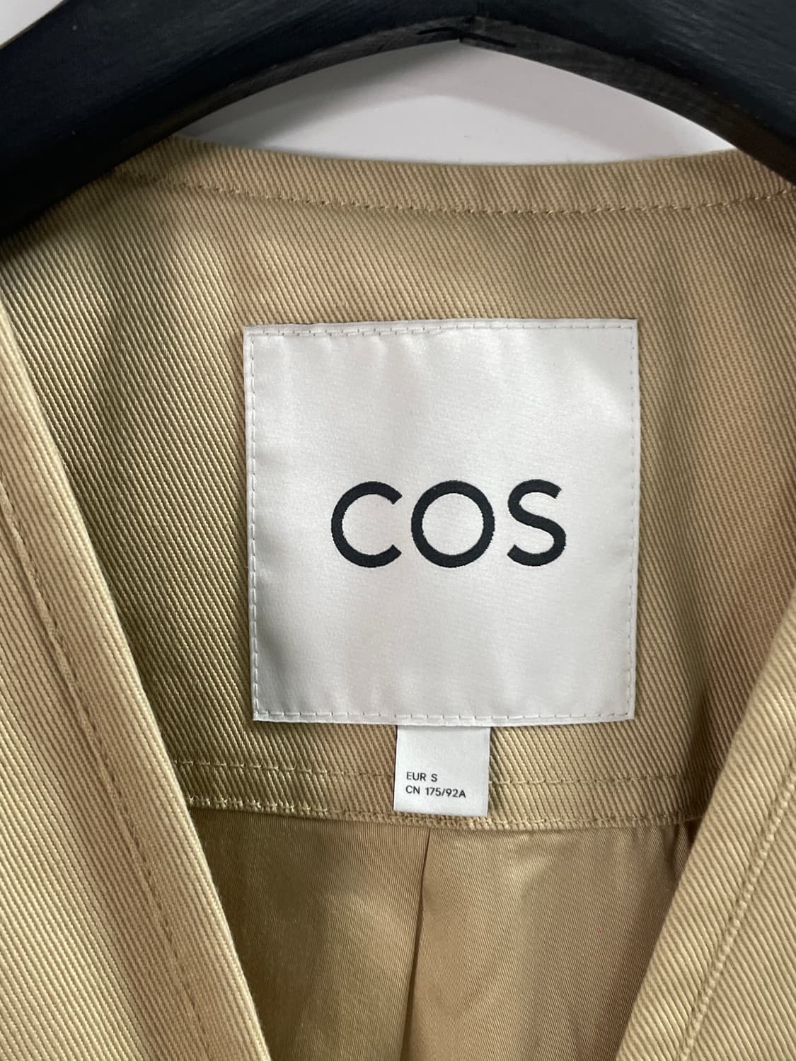 COS 코스 베이지 베스트 집업 자켓 (on.463) 상품이미지4