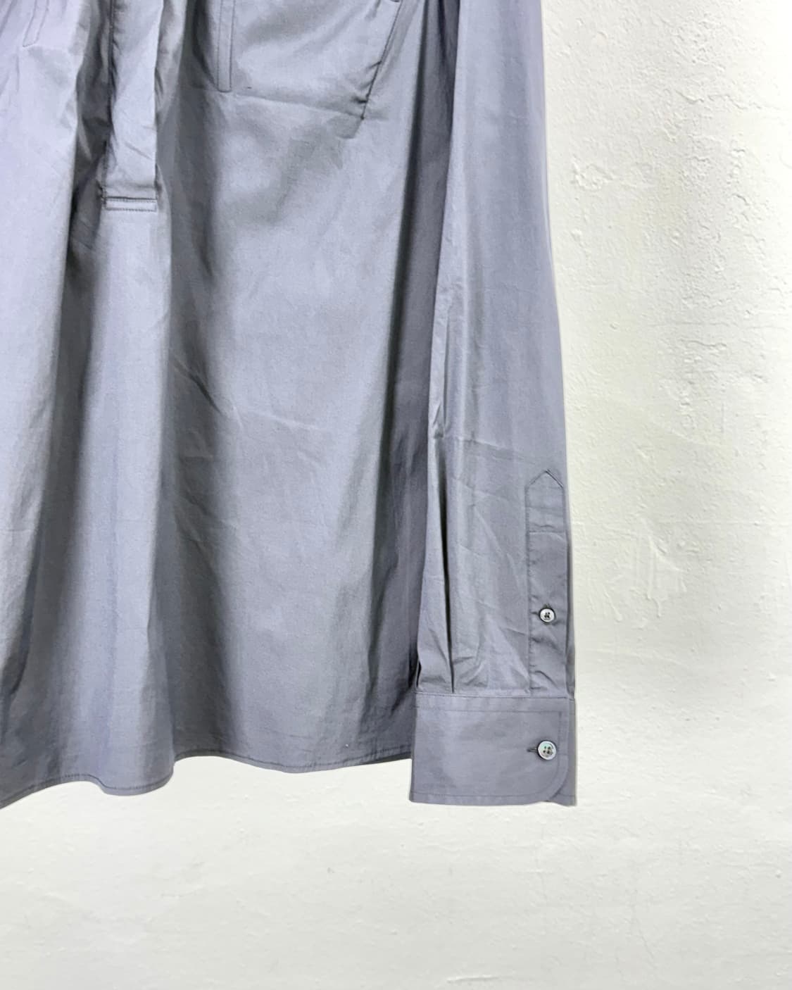 메종 마르지엘라 그레이 펜슬 포켓 히든 집 라바 셔츠 상품이미지6
