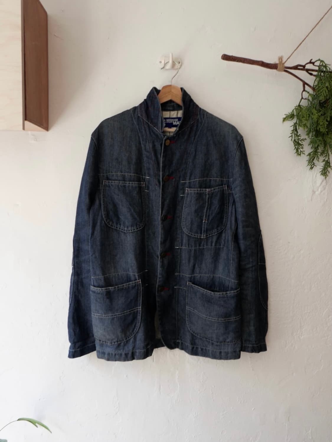 준야와타나베 데님자켓 상품이미지1