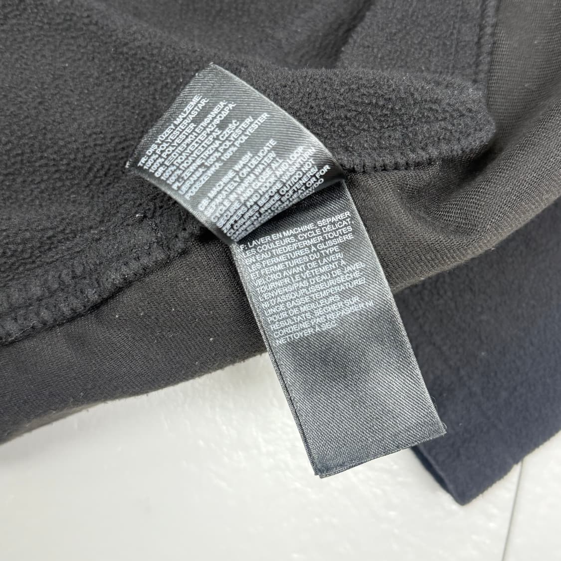 M 노스페이스 플리스 자켓 블랙 상품이미지5