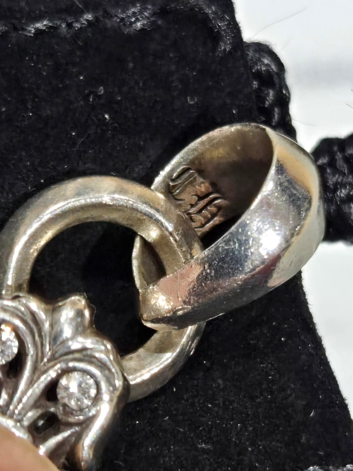 정품 크롬하츠 필리그리xs베일 파베 펜던트 상품이미지6