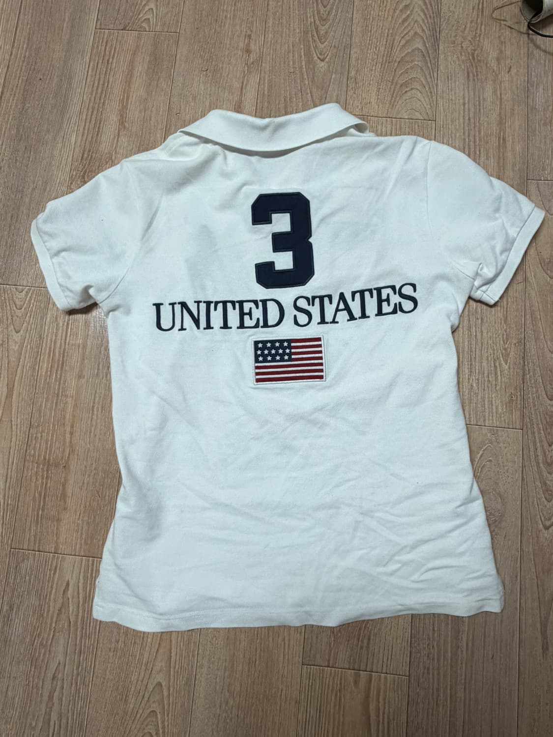 폴로 빅포니 성조기 usa 반팔 카라티 M 상품이미지2