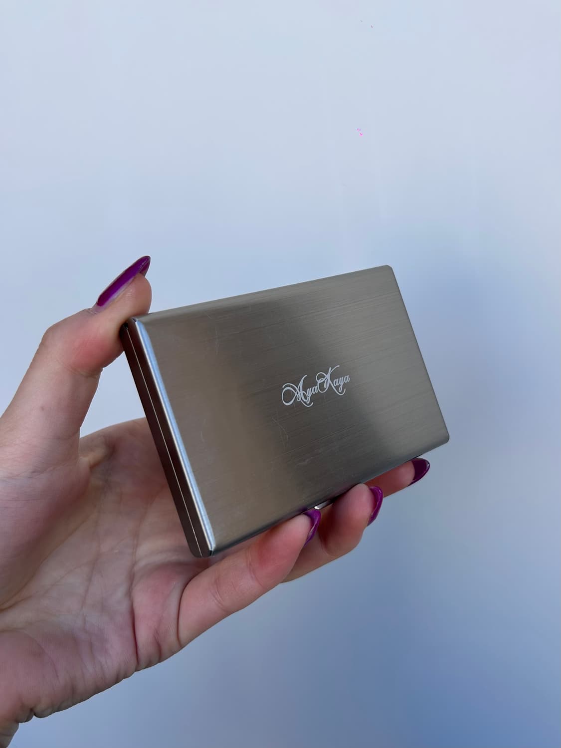 ⛧*̩̩⋆ Stiletto heels metal card case *⋆⛧ 상품이미지6